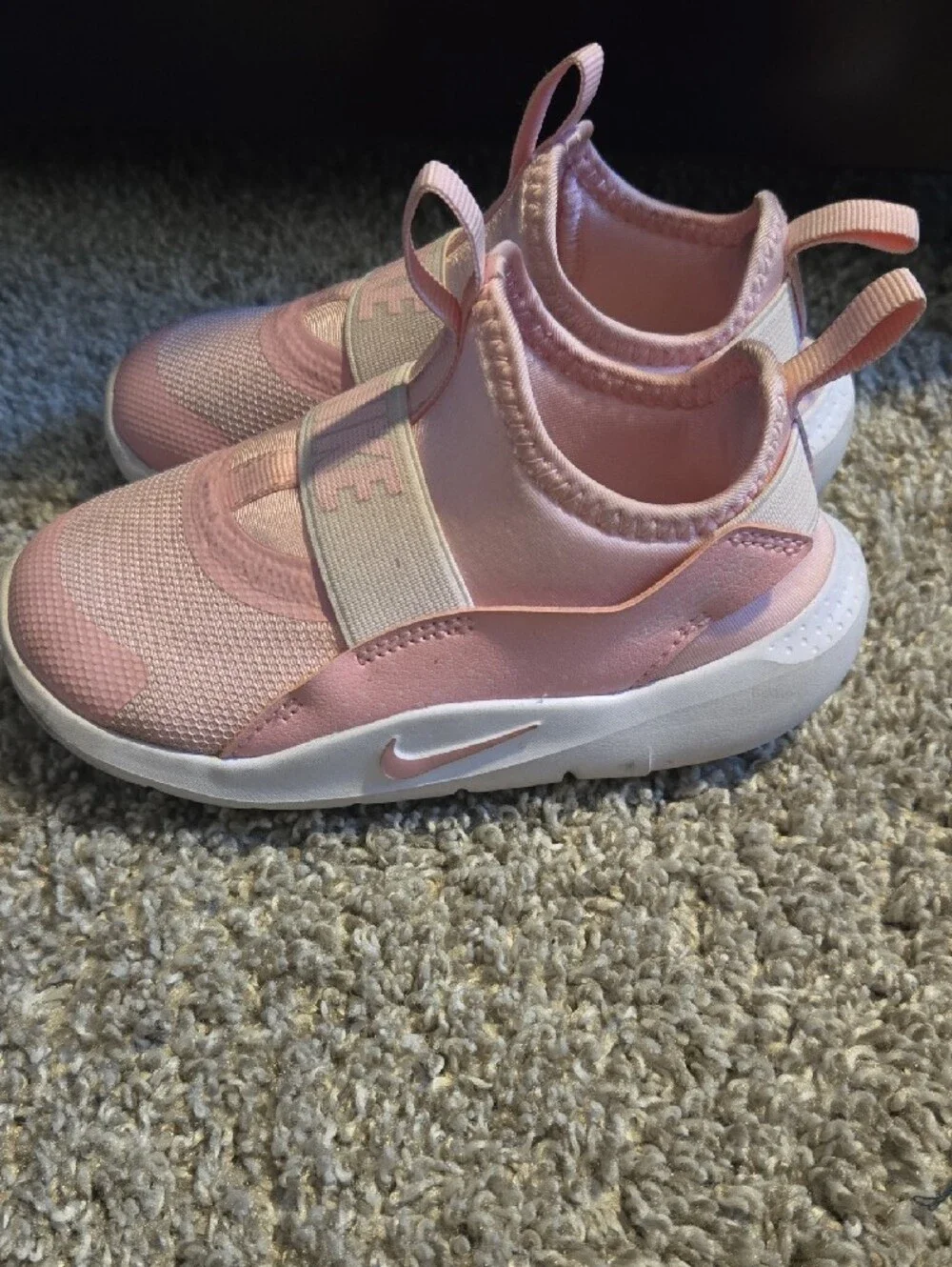 Nike Kids Pink Slip-On Athletic Sneakers